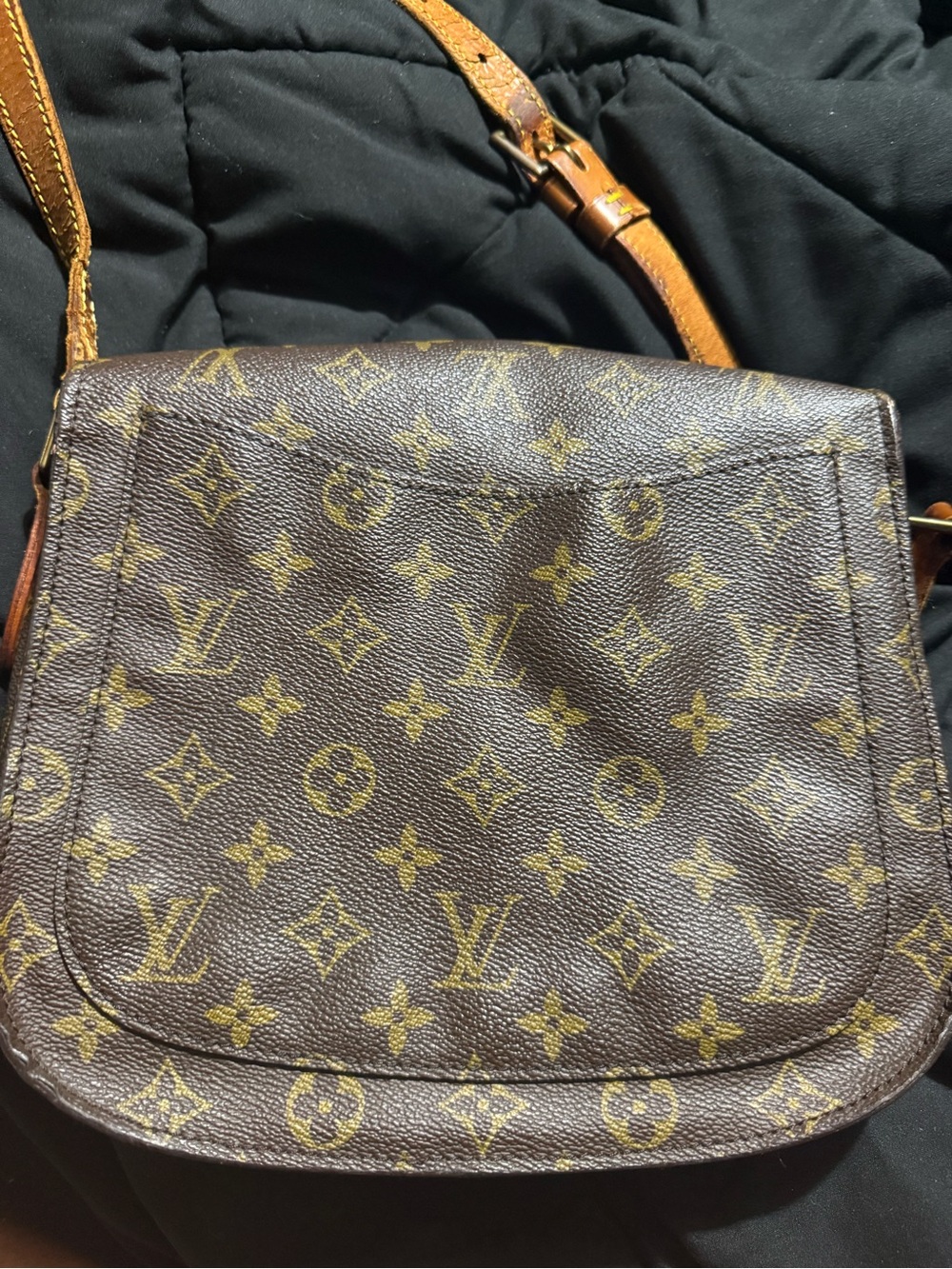 Louis Vuitton Monogram Shoulder Bag in Brown and Tan - Picture 6 of 12